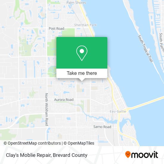 Clay's Moblie Repair map