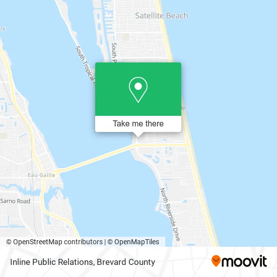 Inline Public Relations map