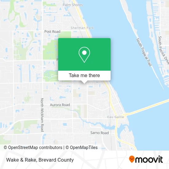 Wake & Rake map