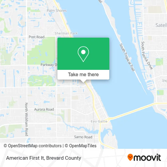 American First It map