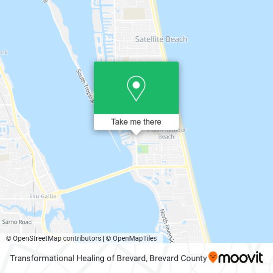 Mapa de Transformational Healing of Brevard