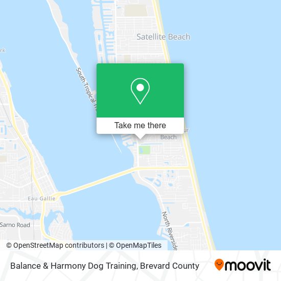 Mapa de Balance & Harmony Dog Training