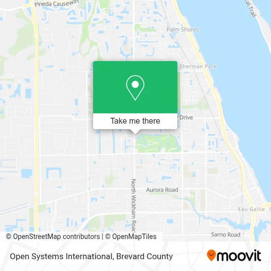 Open Systems International map