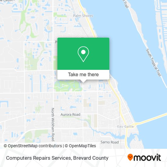 Computers Repairs Services map