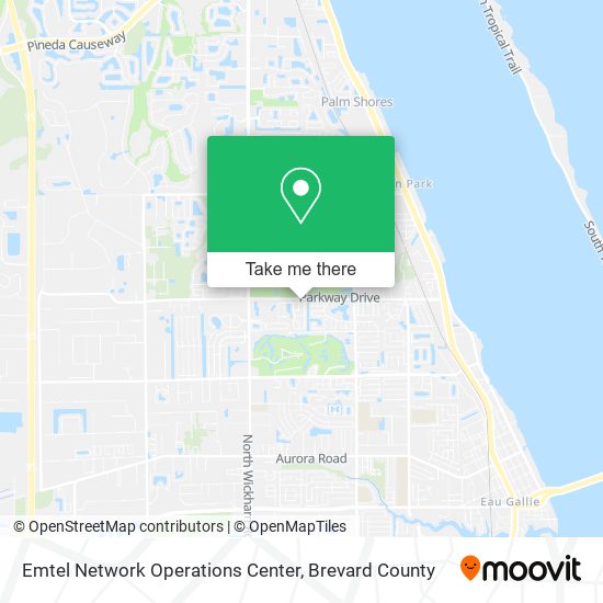 Emtel Network Operations Center map