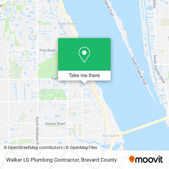 Walker LG Plumbing Contractor map