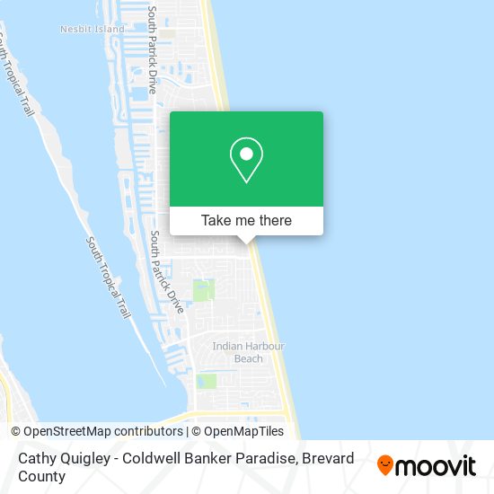 Cathy Quigley - Coldwell Banker Paradise map