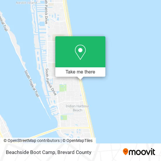 Beachside Boot Camp map