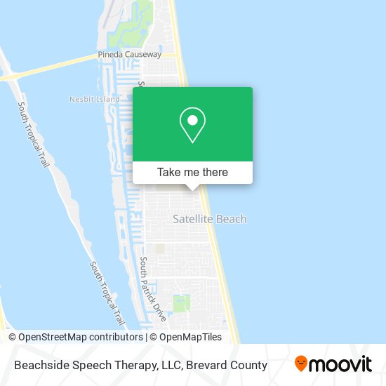 Beachside Speech Therapy, LLC map