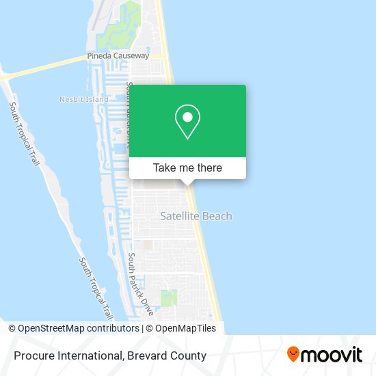 Mapa de Procure International