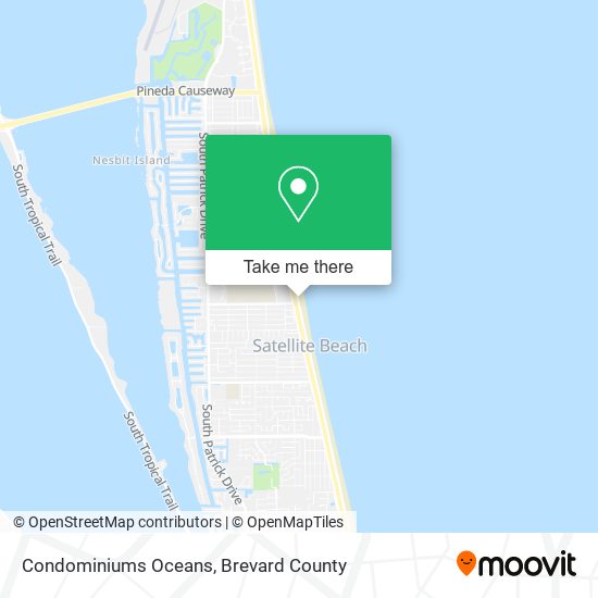 Condominiums Oceans map