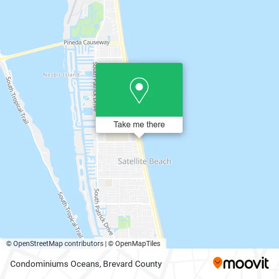 Condominiums Oceans map
