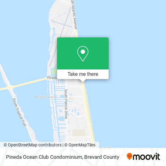 Pineda Ocean Club Condominium map