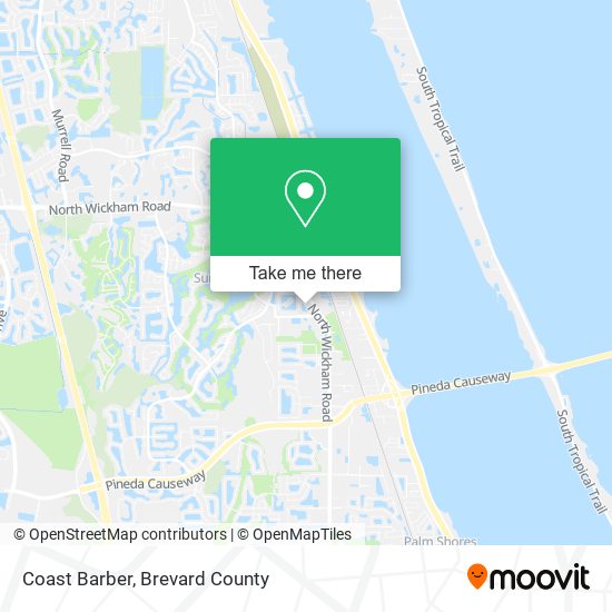 Coast Barber map