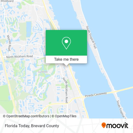 Florida Today map
