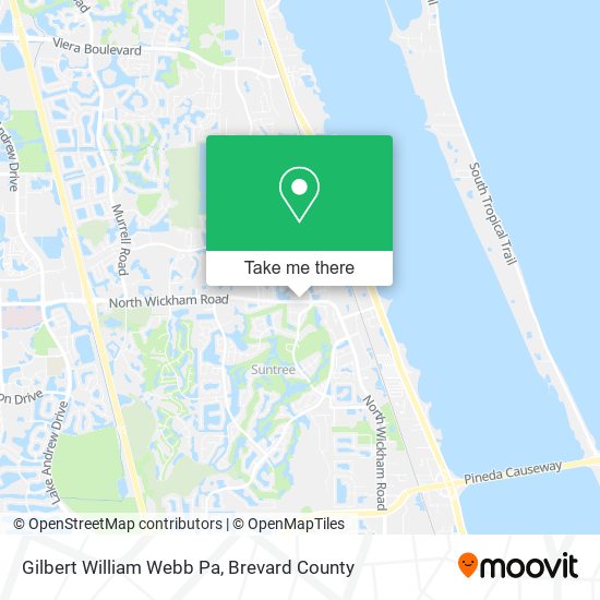 Gilbert William Webb Pa map