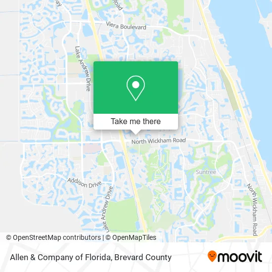Allen & Company of Florida map