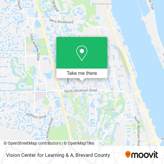 Vision Center for Learning & A map