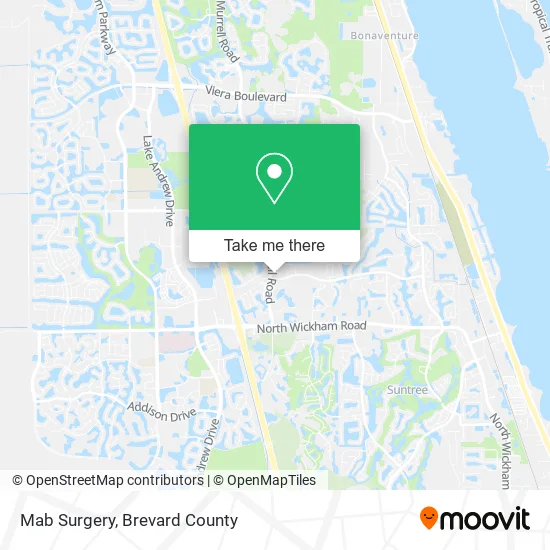 Mab Surgery map