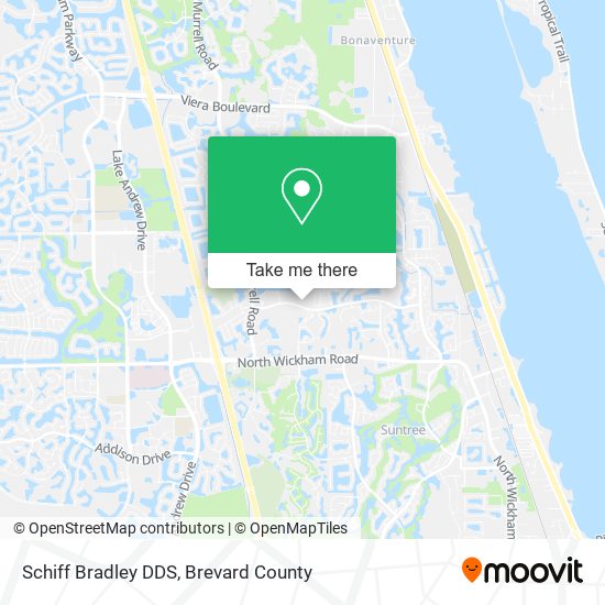 Schiff Bradley DDS map