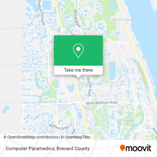 Computer Paramedics map