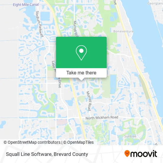 Squall Line Software map