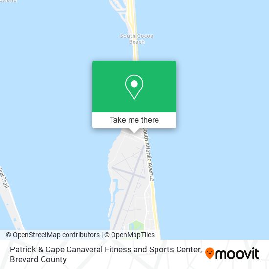 Mapa de Patrick & Cape Canaveral Fitness and Sports Center
