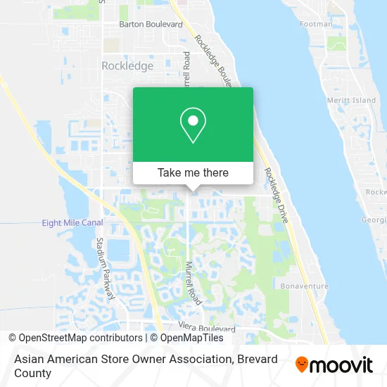 Asian American Store Owner Association map