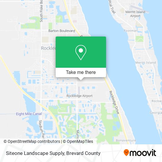 Mapa de Siteone Landscape Supply