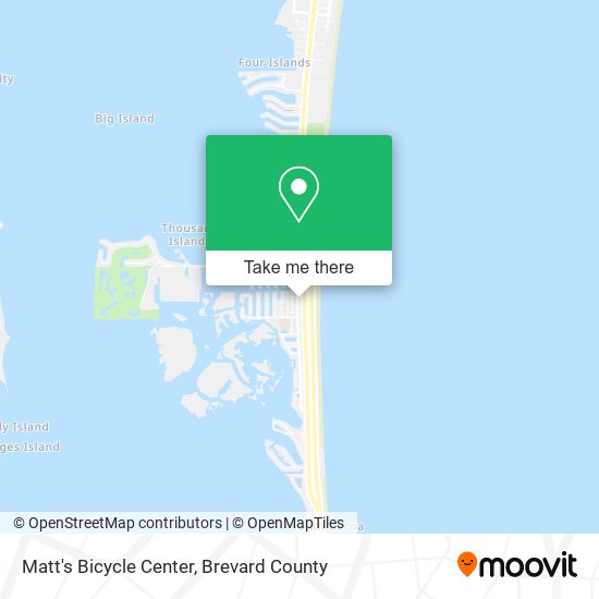 Mapa de Matt's Bicycle Center
