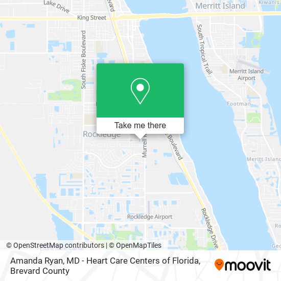 Mapa de Amanda Ryan, MD - Heart Care Centers of Florida