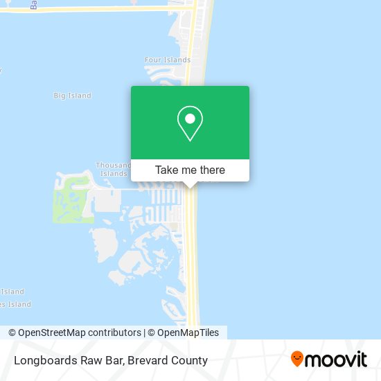 Longboards Raw Bar map
