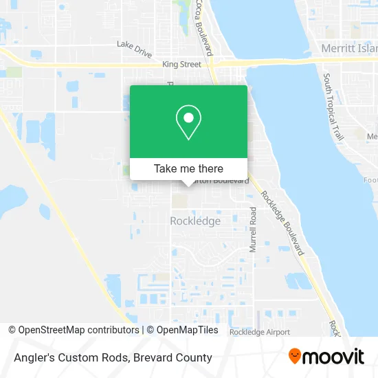 Angler's Custom Rods map
