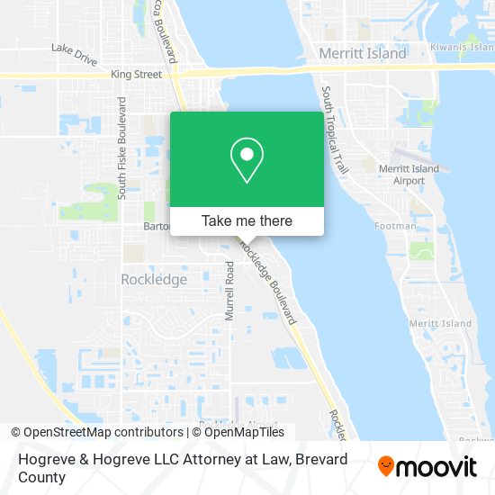 Mapa de Hogreve & Hogreve LLC Attorney at Law