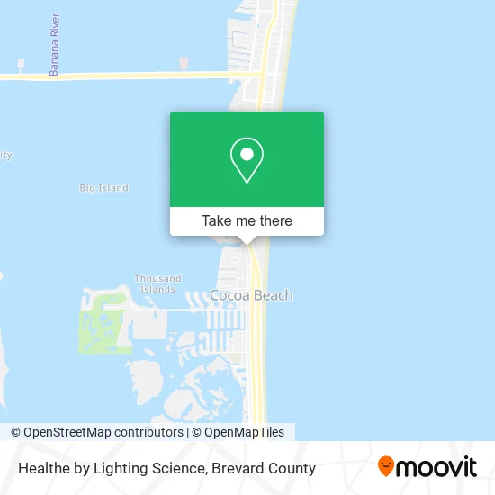 Healthe by Lighting Science map