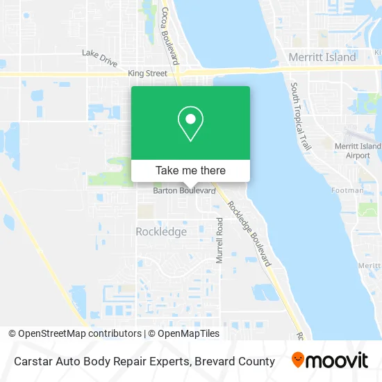 Carstar Auto Body Repair Experts map