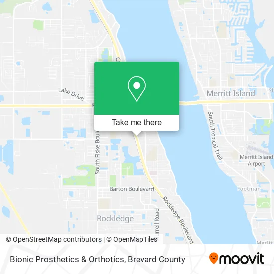 Bionic Prosthetics & Orthotics map