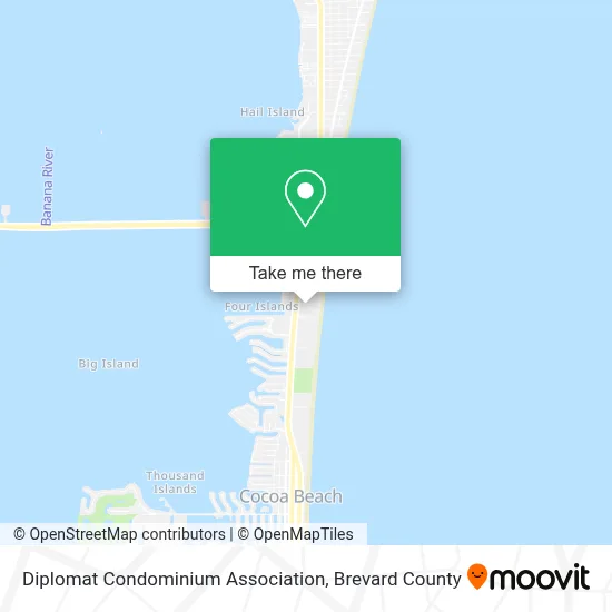 Diplomat Condominium Association map