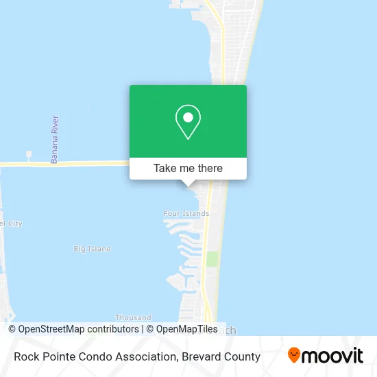 Rock Pointe Condo Association map