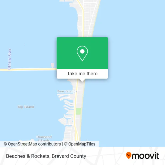 Beaches & Rockets map