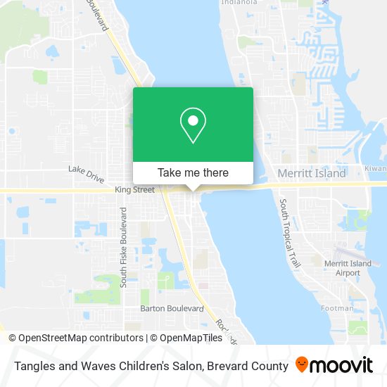 Tangles and Waves Children's Salon map