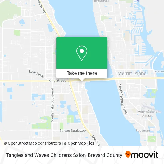 Mapa de Tangles and Waves Children's Salon