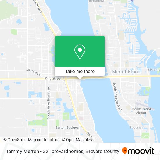 Tammy Merren - 321brevardhomes map