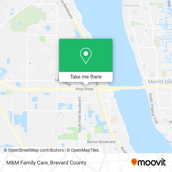 M&M Family Care map