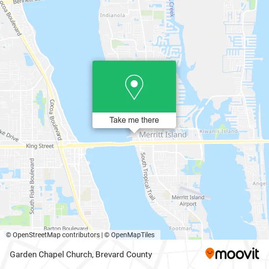 Garden Chapel Church map