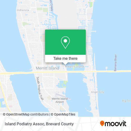 Island Podiatry Assoc map