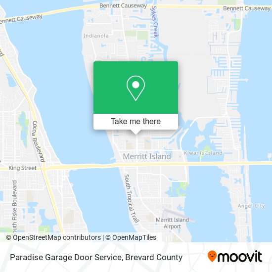 Mapa de Paradise Garage Door Service
