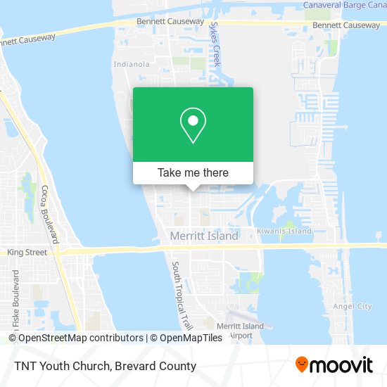 TNT Youth Church map