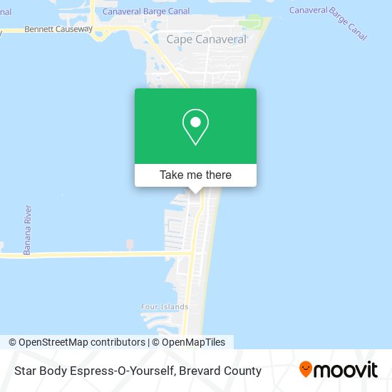 Star Body Espress-O-Yourself map
