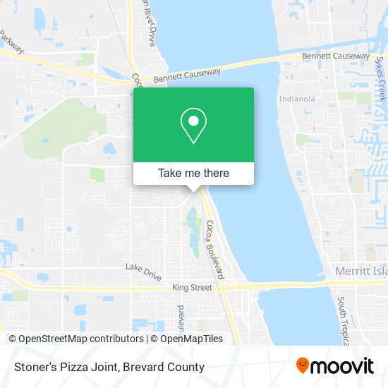 Stoner's Pizza Joint map